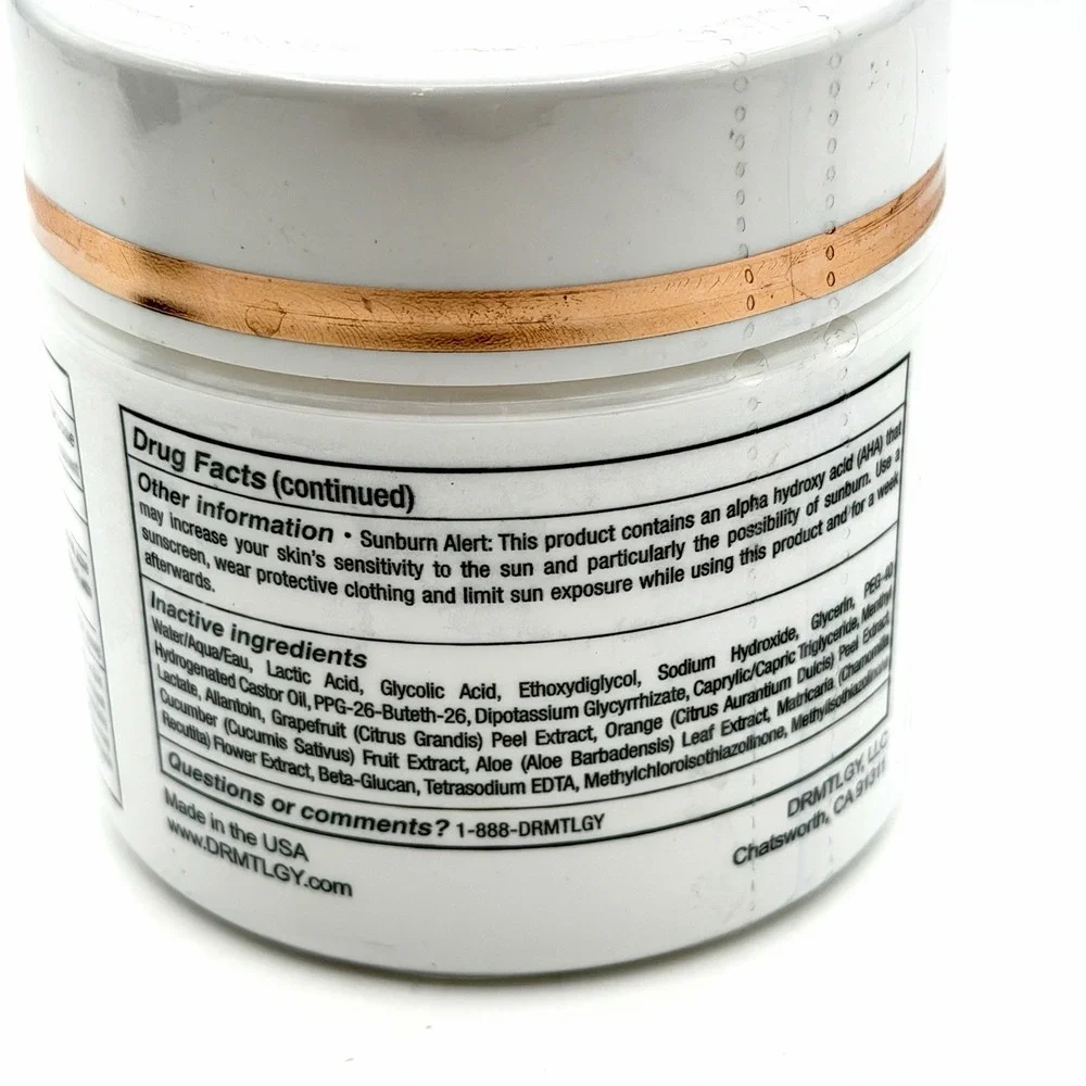 DRMTLGY Tingl Exfoliating Pads – AHA BHA for Acne, Pores & Anti-Aging, 60 Count